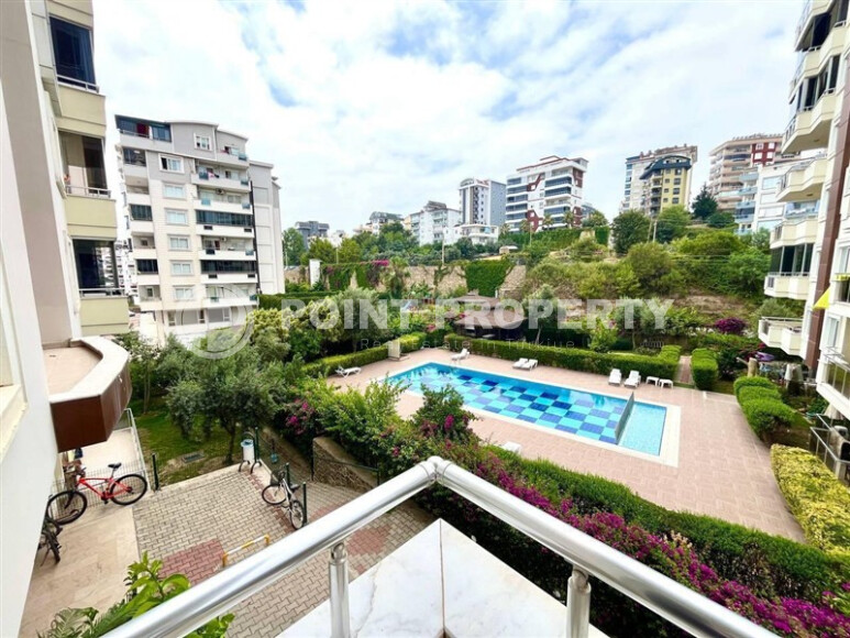 Светлая квартира 1+1, 60 м² в уютном жилом комплексе с зеленой территорией в районе Авсаллар-id-9259-фото-8