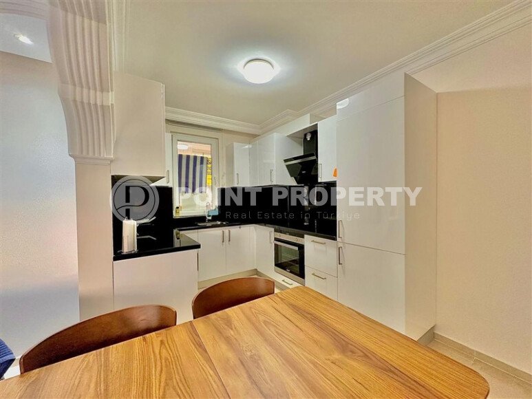 Светлая квартира 110 м² в центре Аланьи, подходит для ВНЖ и гражданства-id-9267-фото-3