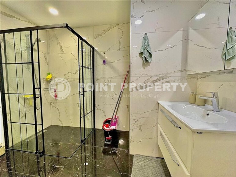 Светлая квартира 110 м² в центре Аланьи, подходит для ВНЖ и гражданства-id-9267-фото-9