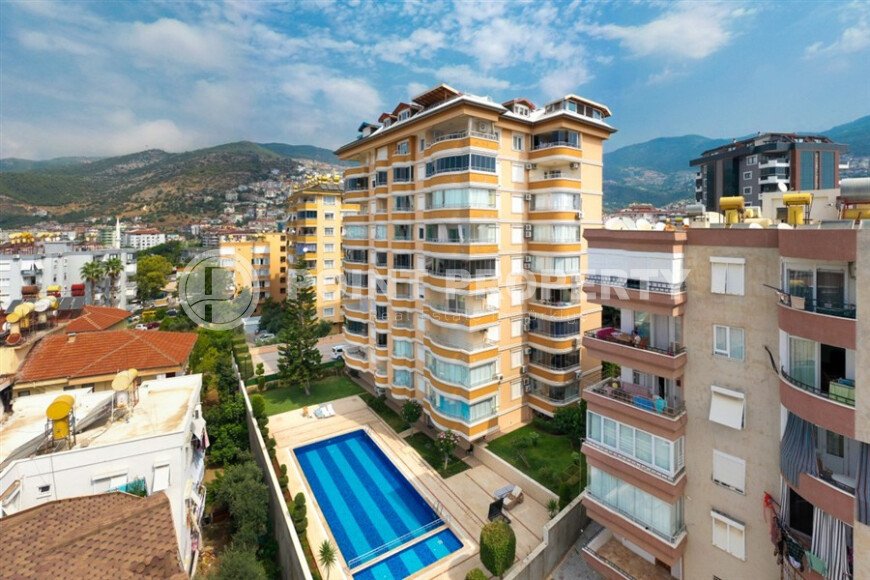 Светлая квартира 110 м² в центре Аланьи, подходит для ВНЖ и гражданства-id-9267-фото-13