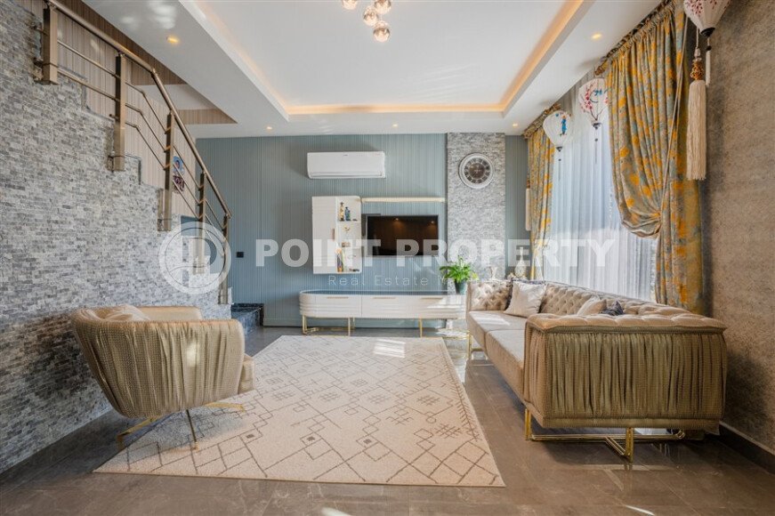 Комфортабельная дуплекс-квартира 115 м² в районе Оба-id-9276-фото-3