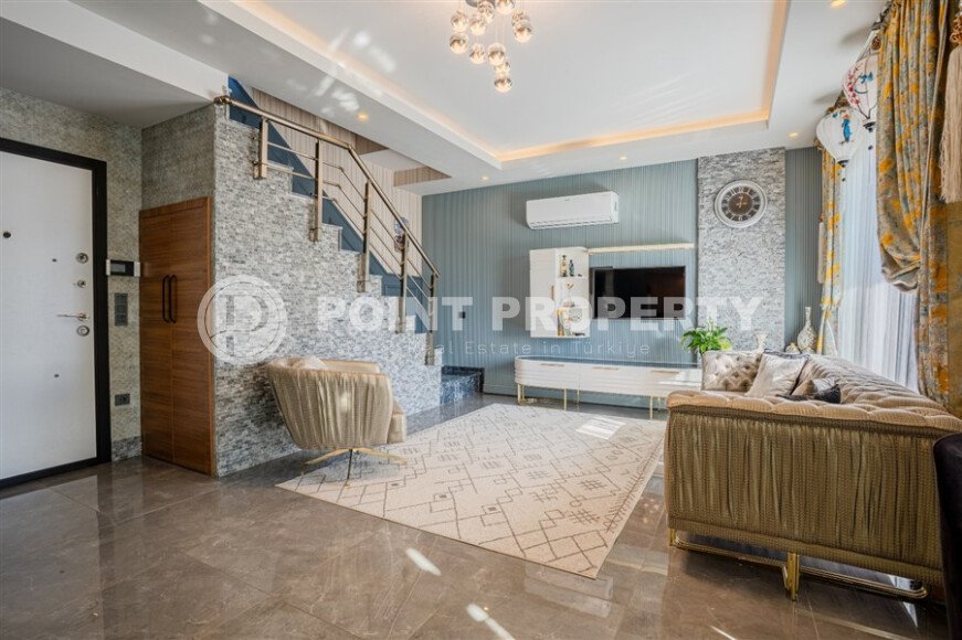 Комфортабельная дуплекс-квартира 115 м² в районе Оба-id-9276-фото-4