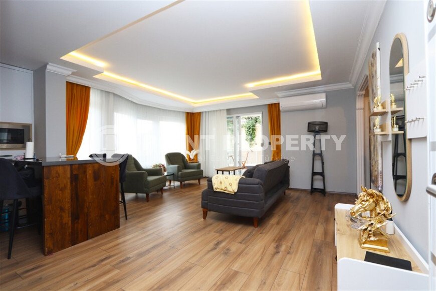 Просторная квартира 100 м² в центре Аланьи в районе Бекташ-id-9277-фото-2