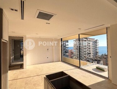 Видовая квартира 2+1 в новом комплексе на первой линии в Махмутларе-id-9289-фото-3