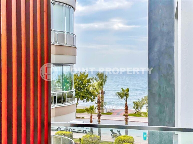 Квартира 1+1 с частичным видом на море в новом комплексе на первой линии в Оба-id-9291-фото-8