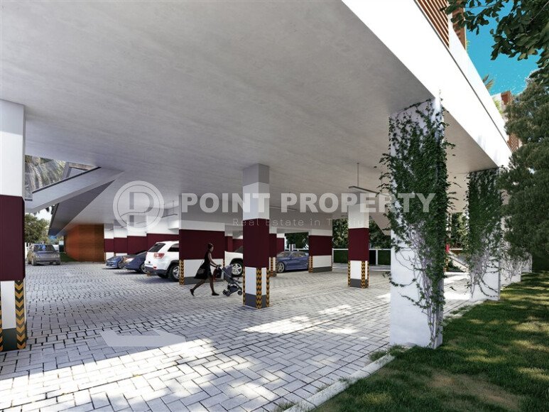 Квартира 1+1 с частичным видом на море в новом комплексе на первой линии в Оба-id-9291-фото-10