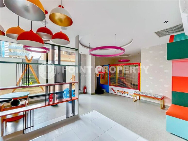 Квартира 1+1 с частичным видом на море в новом комплексе на первой линии в Оба-id-9291-фото-12