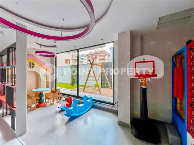 Квартира 1+1 с частичным видом на море в новом комплексе на первой линии в Оба-id-9291-фото-16