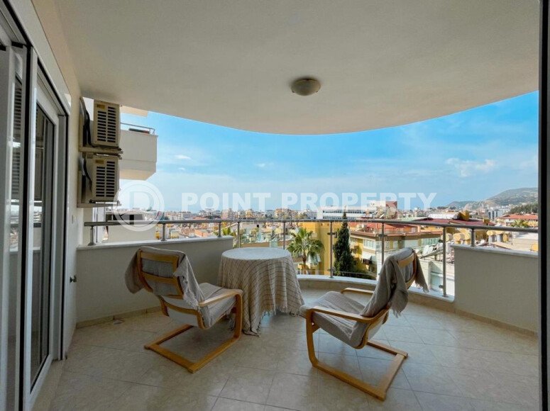 Просторная квартира 115 м² в центре Аланьи с видом на море и ВНЖ-id-9052-фото-11