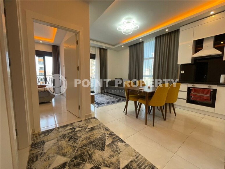 Современная квартира 50 м² в престижном комплексе в Махмутларе-id-9299-фото-3