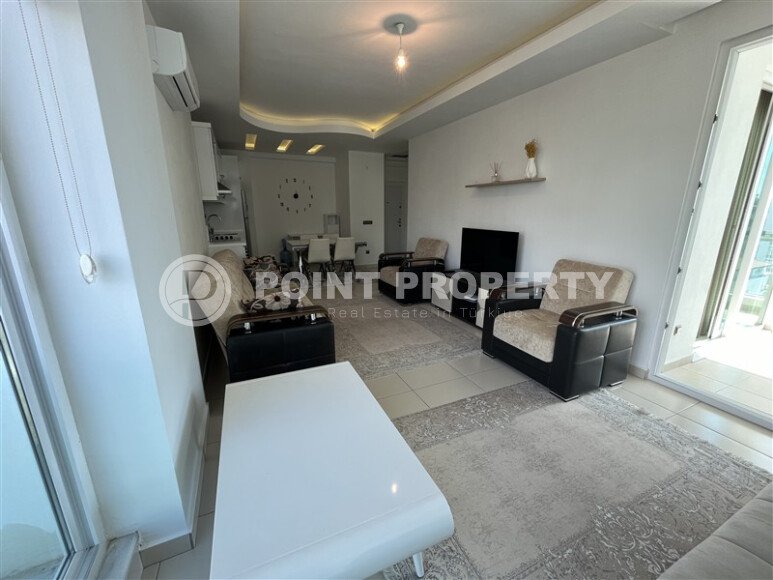 Стильная квартира в районе Тосмур в комплексе с бассейном-id-9307-фото-5