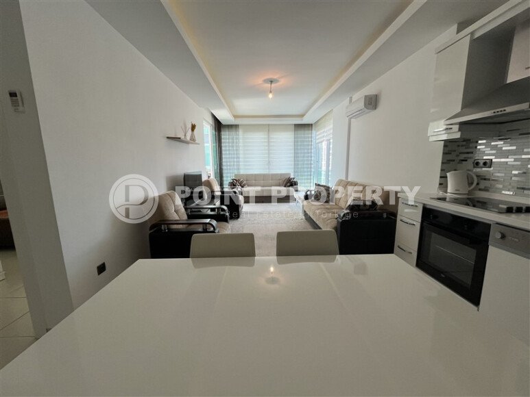 Стильная квартира в районе Тосмур в комплексе с бассейном-id-9307-фото-6