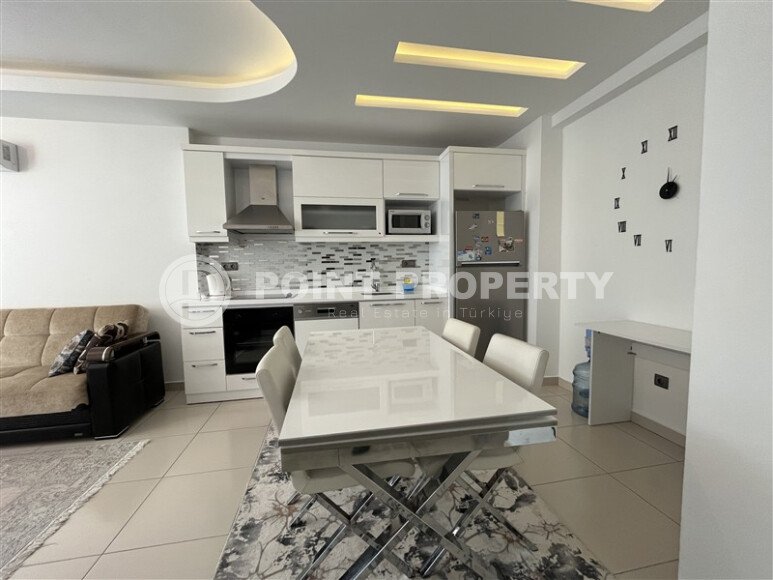 Стильная квартира в районе Тосмур в комплексе с бассейном-id-9307-фото-7