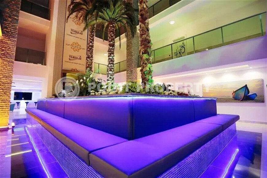 Стильная квартира в районе Тосмур в комплексе с бассейном-id-9307-фото-14