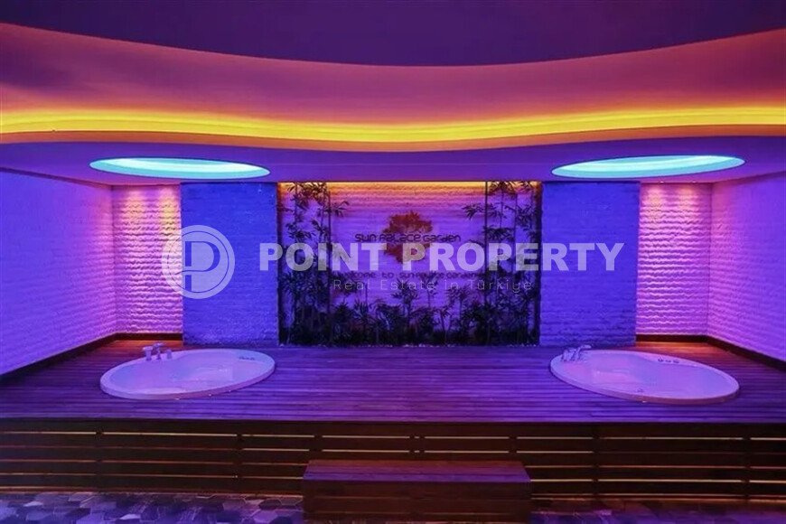 Стильная квартира в районе Тосмур в комплексе с бассейном-id-9307-фото-15