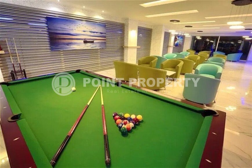 Стильная квартира в районе Тосмур в комплексе с бассейном-id-9307-фото-17