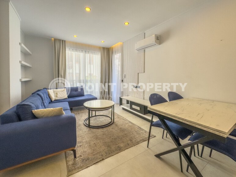 Меблированная уютная квартира 55 м² в центре Аланьи-id-8709-фото-3