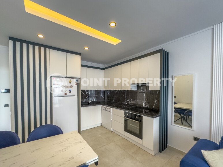 Меблированная уютная квартира 55 м² в центре Аланьи-id-8709-фото-4