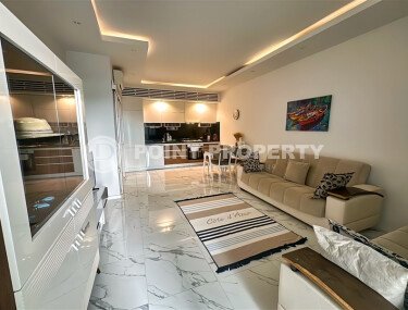 Просторная квартира 1+1 с видом на море в Махмутларе-id-9311-фото-5