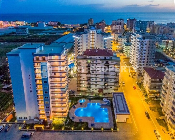 Просторная квартира 1+1 с видом на море в Махмутларе-id-9311-фото-12