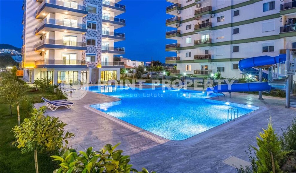 Просторная квартира 1+1 с видом на море в Махмутларе-id-9311-фото-15