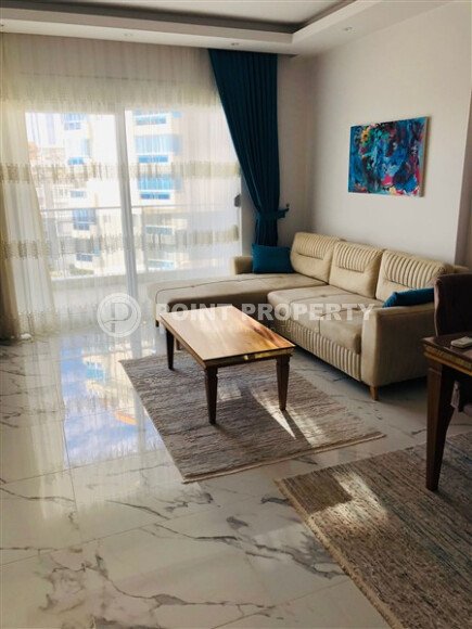 Просторная квартира 1+1 70 м2 с мебелью и видом на море в Махмутларе-id-9312-фото-3