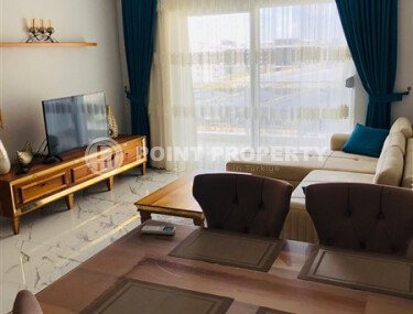 Просторная квартира 1+1 70 м2 с мебелью и видом на море в Махмутларе-id-9312-фото-4