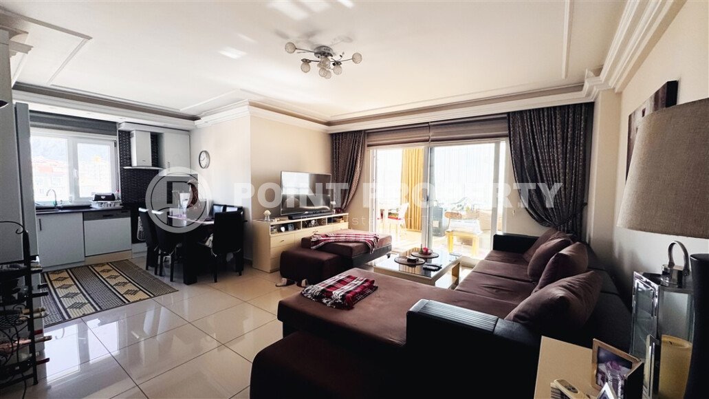 Просторная квартира 120 м² в Джикджилли, 900 м до моря, ВНЖ-id-9315-фото-2