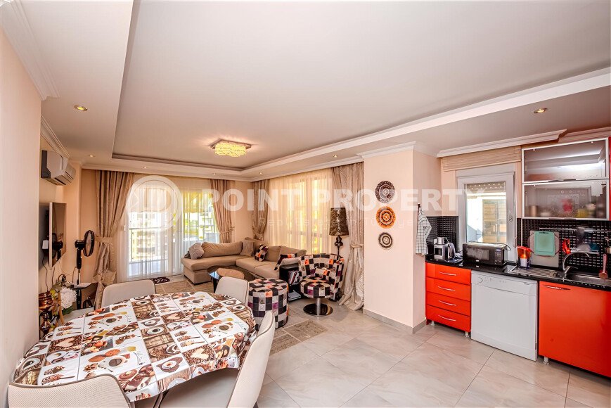 Уютная квартира 95 м² в Авсалларе, 500 м до моря, с мебелью-id-9316-фото-2