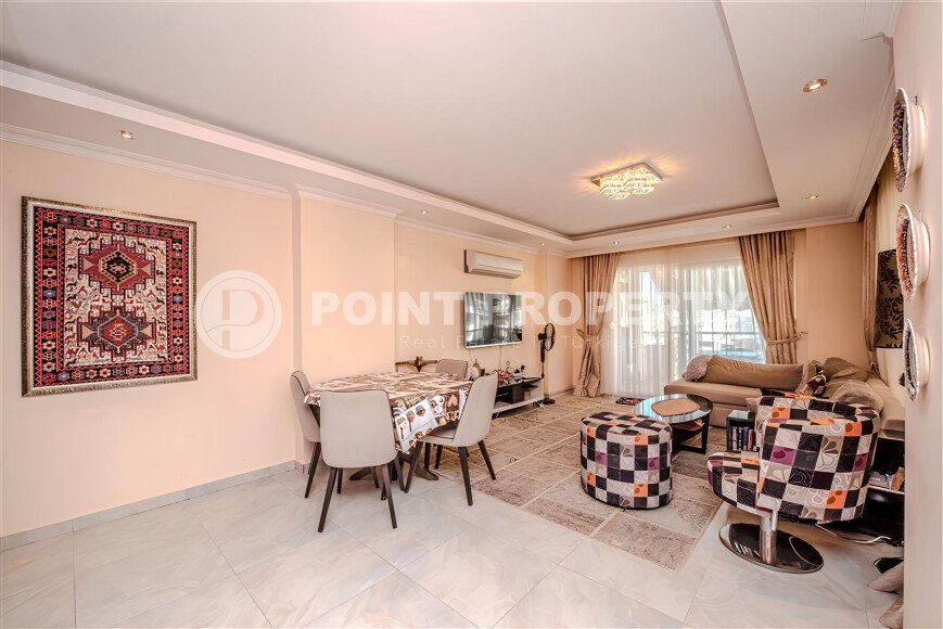 Уютная квартира 95 м² в Авсалларе, 500 м до моря, с мебелью-id-9316-фото-3