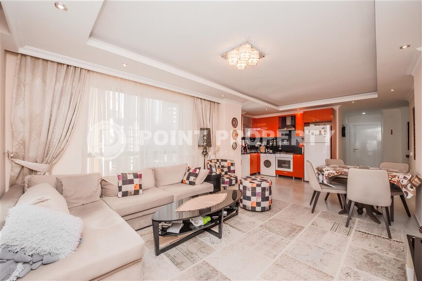 Уютная квартира 95 м² в Авсалларе, 500 м до моря, с мебелью-id-9316-фото-4