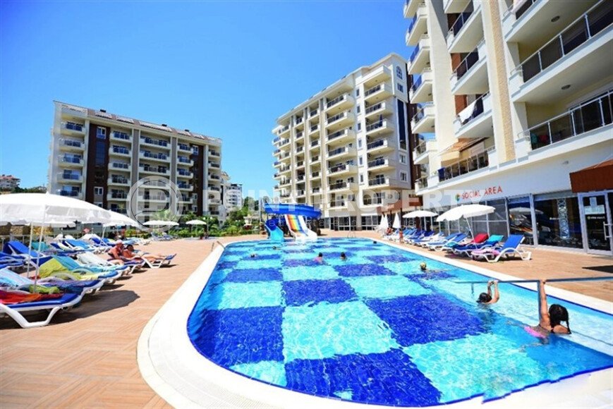 Уютная квартира 95 м² в Авсалларе, 500 м до моря, с мебелью-id-9316-фото-19