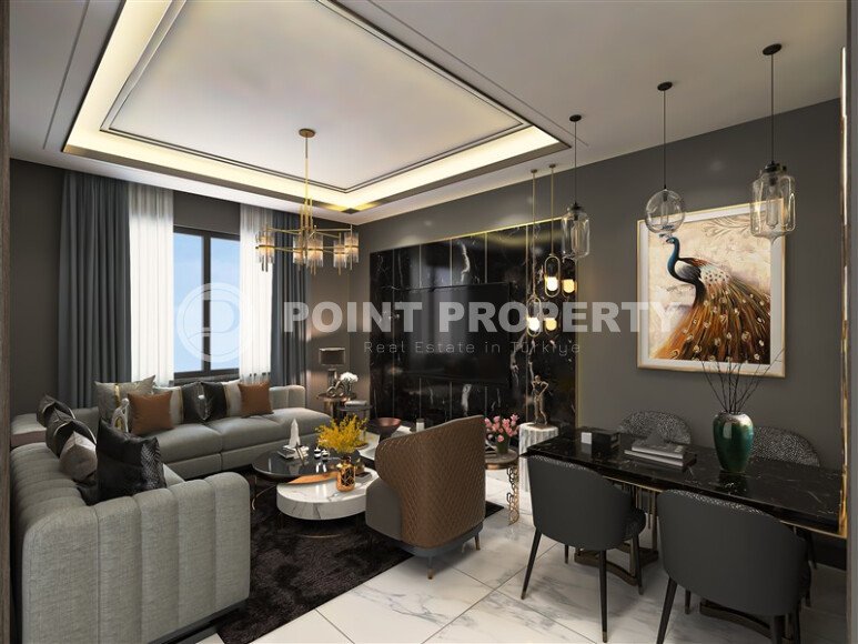 Современный жилой комплекс в 150 метрах от моря в Алании, Махмутлар-id-9325-фото-5