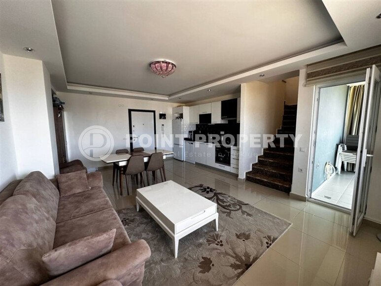 Comfortable duplex 3+1, 150 m² in Avsallar with sea view-id-9328-photo-4