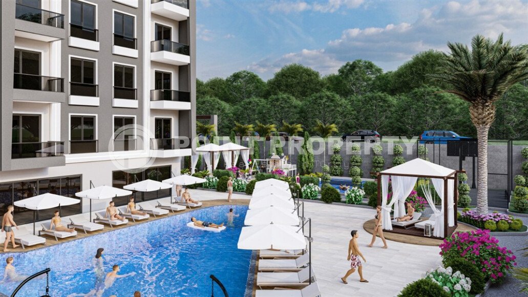 Современная квартира 1+1, 53 м² в Авсалларе-id-9329-фото-18