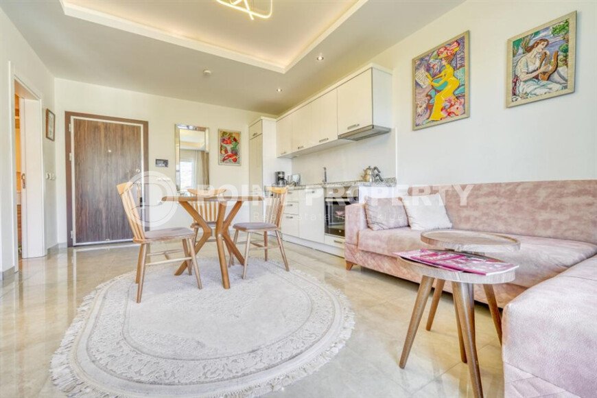 Стильная квартира с красивым видом на горы в районе Махмутлар-id-9337-фото-2