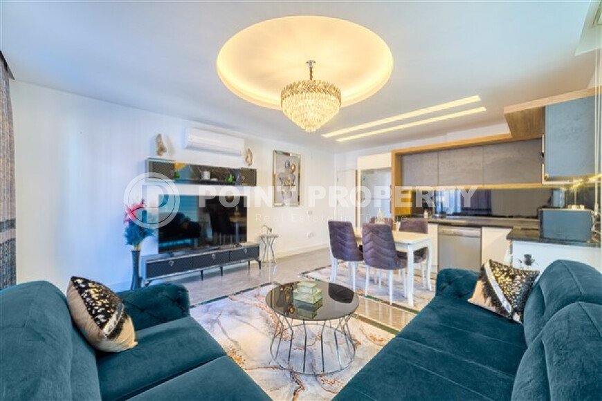 Просторная квартира 110 м² в центре Аланьи, всего в 50 метрах от моря-id-9342-фото-2