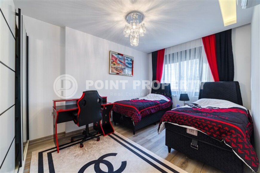 Просторная квартира 110 м² в центре Аланьи, всего в 50 метрах от моря-id-9342-фото-8