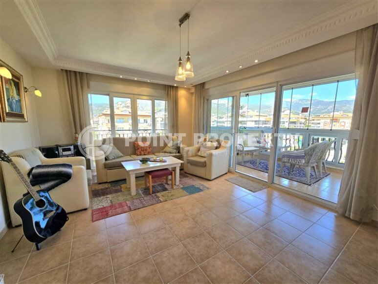 Просторная квартира 2+1 в районе Оба, ВНЖ-id-9352-фото-2