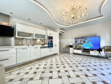 Светлая, уютная квартира 2+1 в 50 метрах от роскошного пляжа Клеопатры, в центре Аланьи-id-7622-фото-1