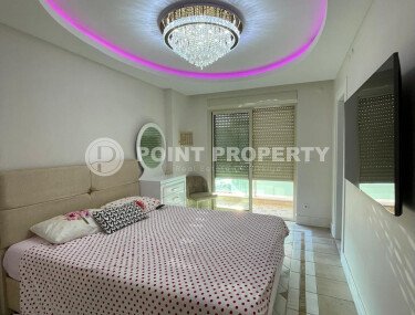 Светлая, уютная квартира 2+1 в 50 метрах от роскошного пляжа Клеопатры, в центре Аланьи-id-7622-фото-3