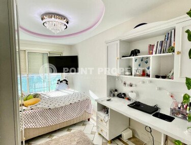 Светлая, уютная квартира 2+1 в 50 метрах от роскошного пляжа Клеопатры, в центре Аланьи-id-7622-фото-5