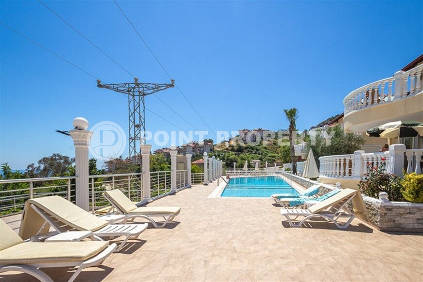 Потрясающая вилла 179 м², в комплексе вилл в центре Аланьи - Тепе-id-9361-фото-31