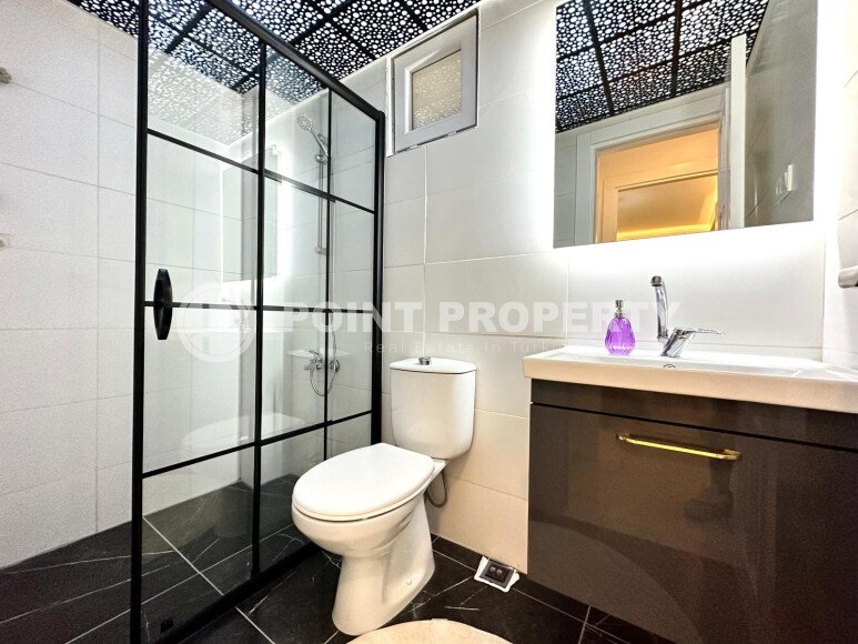 Апартаменты 50 м² с садом на первой береговой линии в Махмутларе-id-9365-фото-10