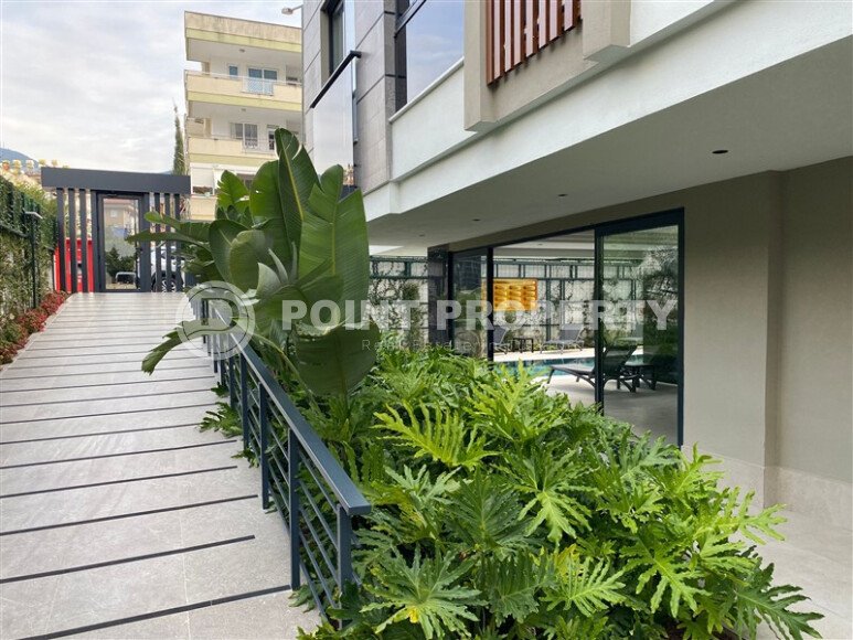 Современные апартаменты 1+1, 60 м² в комплексе 2023 года рядом с пляжем Клеопатры-id-9372-фото-11