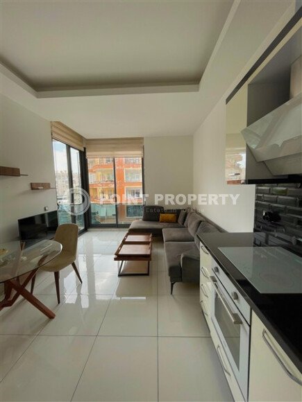 Светлая квартира 2+1 в современном комплексе с бассейном в центре Аланьи-id-9373-фото-5