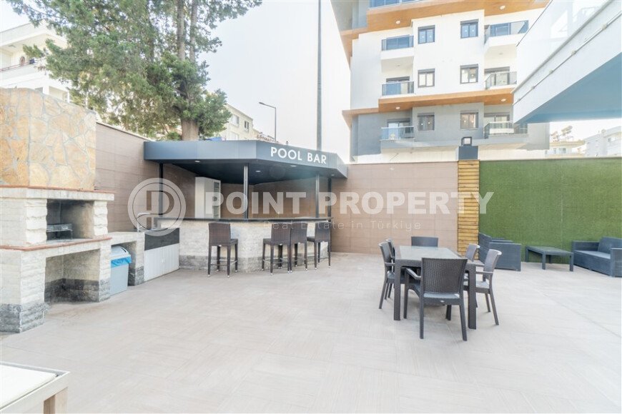 Светлая квартира 2+1 в современном комплексе с бассейном в центре Аланьи-id-9373-фото-15