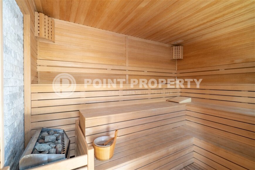 Светлая квартира 2+1 в современном комплексе с бассейном в центре Аланьи-id-9373-фото-16