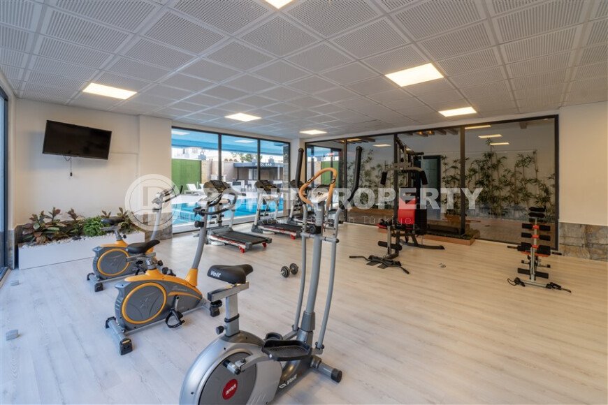 Светлая квартира 2+1 в современном комплексе с бассейном в центре Аланьи-id-9373-фото-17