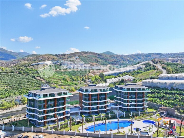 Modern apartment 1+1, 50 m² in a new residential complex with rich infrastructure in the Kargicak area-id-9376-photo-9